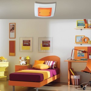 pony plafoniera-lampada soffitto vetro colorato