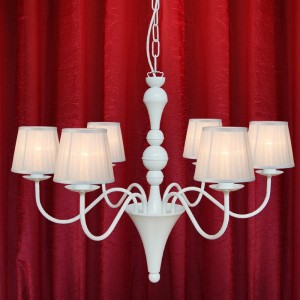 lampadario shabby soffitto