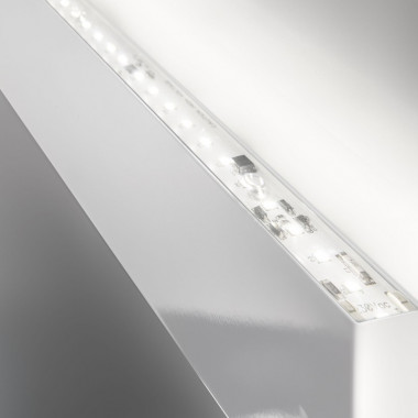 LINE LED by Antealuce, Aplique en Metal Blanco L.60 Cm diseño moderno