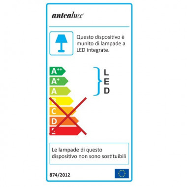 LINE LED energy label