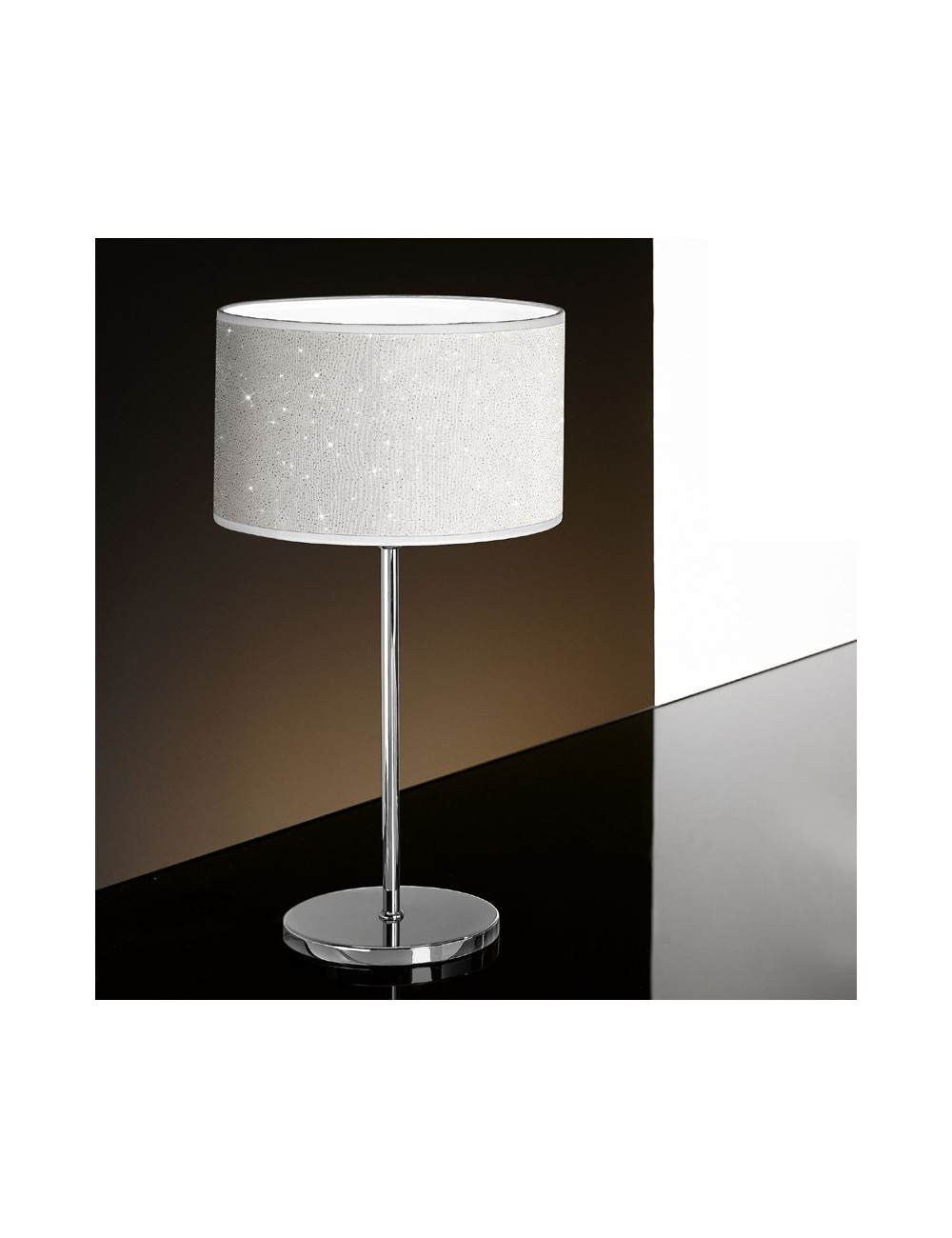 GLITTER Moderne Design-Tischlampe mit Lampenschirm