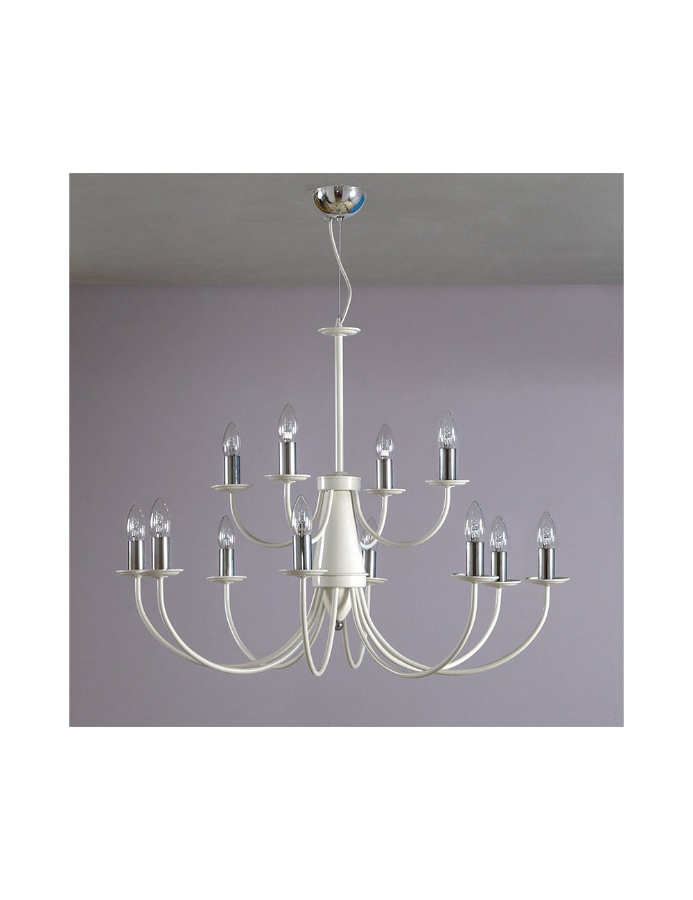 ATELIER Suspension Lamp with 12 lights Chandelier Modern Design