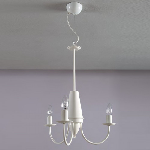 ATELIER Lámpara de suspensión con lámpara de araña de 3 luces de diseño moderno