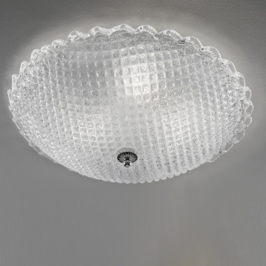 CA' DORA Murano glass ceiling lamp D.50 contemporary design