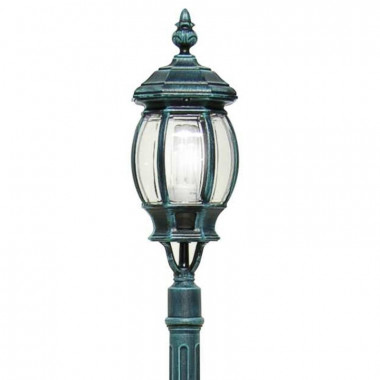 ENEA Lantern with Attachment for Existing Pole Outdoor Garden Lighting