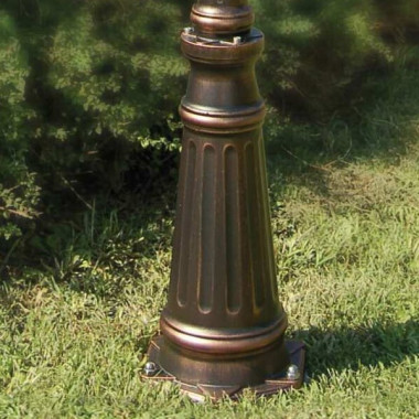 DIONE NERO Classic Outdoor Street Light 1907A Liberti Lamp
