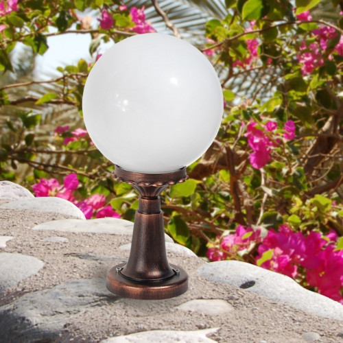 ORIONE S25 Bollard Lampe d’extérieur Jardin Sfera Globo d.25