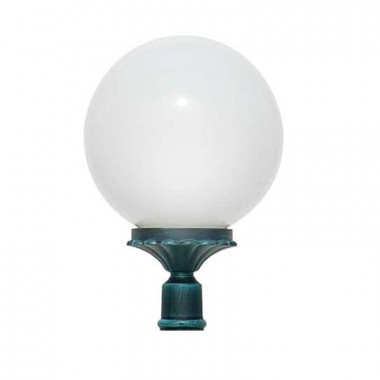Lanterne ORIONE avec fixation pour Existing Pole Globe Sphere d.25 Outdoor Garden