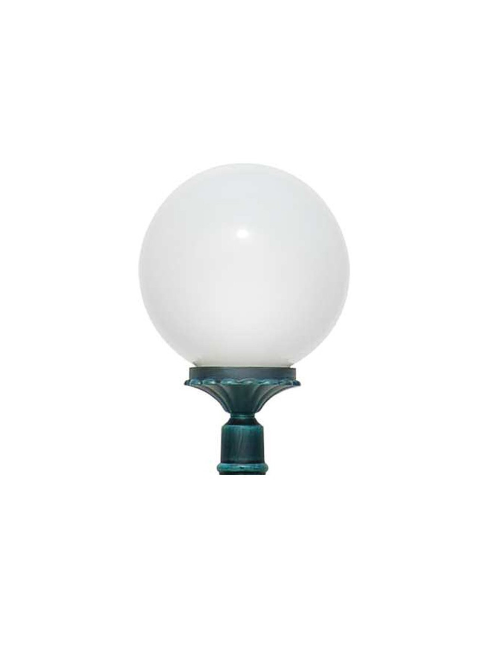 Lanterne ORIONE avec fixation pour Existing Pole Globe Sphere d.25 Outdoor Garden