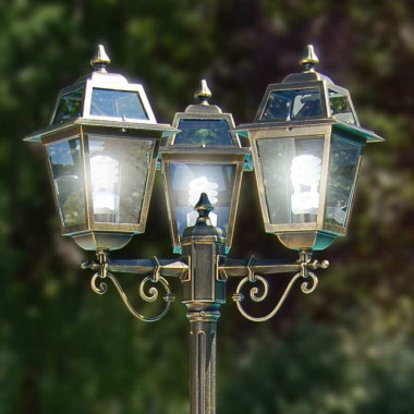 ARTEMIDE Palo Lampadaire Classic Lantern Outdoor Garden Lighting