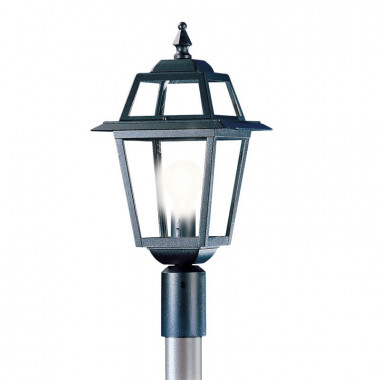 Lanterne ARTEMIDE avec fixation pour poteau existant éclairage de jardin extérieur