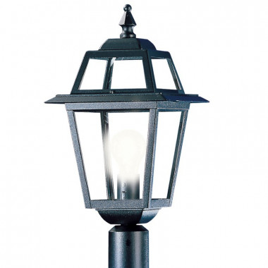 Lanterne ARTEMIDE avec fixation pour poteau existant éclairage de jardin extérieur