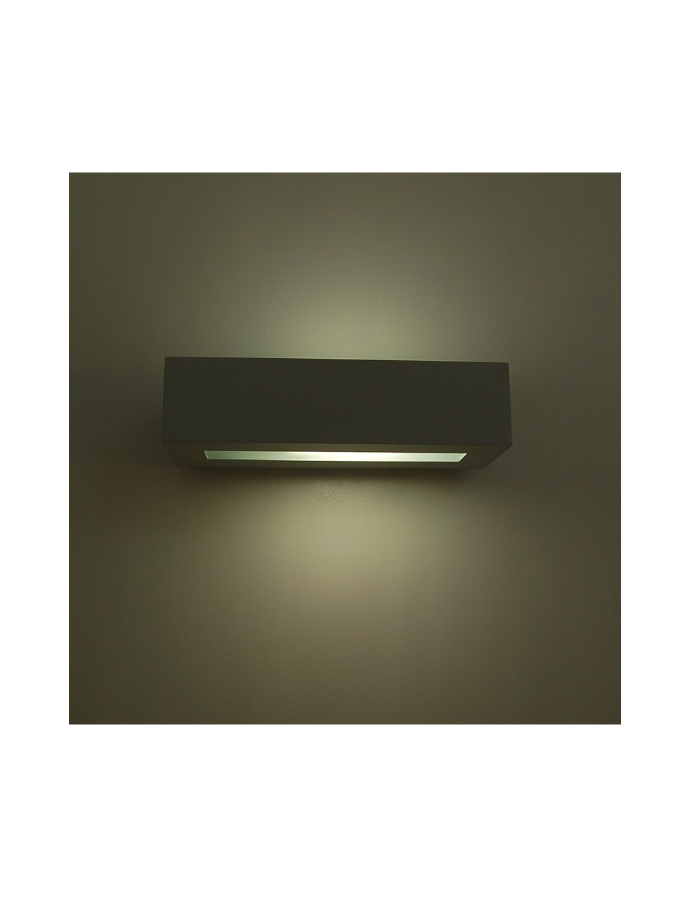 BRICK Spotlight Technical Modern Wall Lamp up & down Beam Birezionale from the Outside