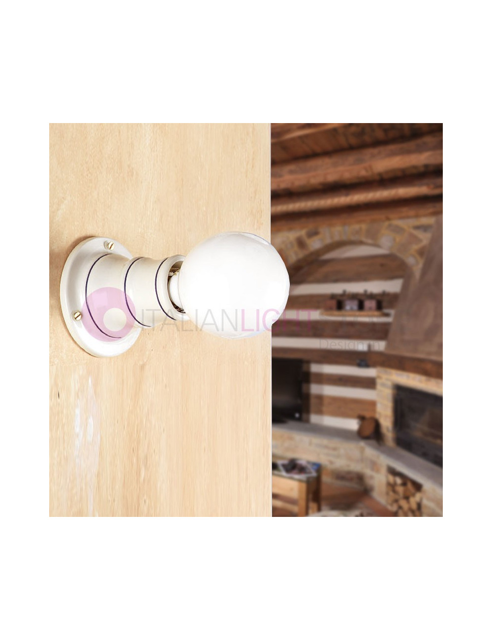 CASCINA Rustic Ceiling - Wall Light Simple Spotlight Ceramic Ceramiche Borso