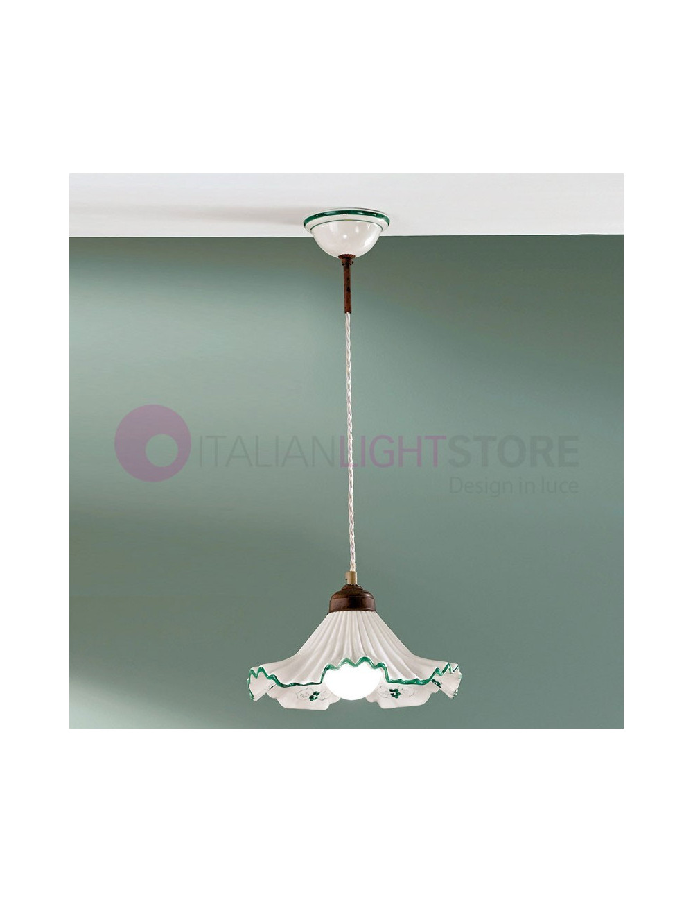 ANNA Suspension en céramique Style rustique ANNA Suspension en céramique Style rustique
