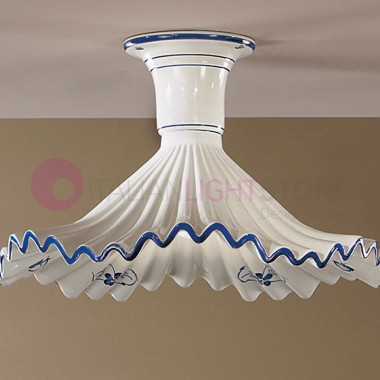 ANNA Ceiling Lamp Ceramic Rustic Style Ceiling Lamp