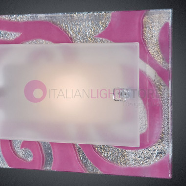 FLORIDA FAMILAMP Apliques de luz de Techo de Cristal de Murano de 30x20
