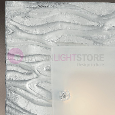La corteza de la luz de Techo de Araña de Cristal de Murano 40x40 Familamp