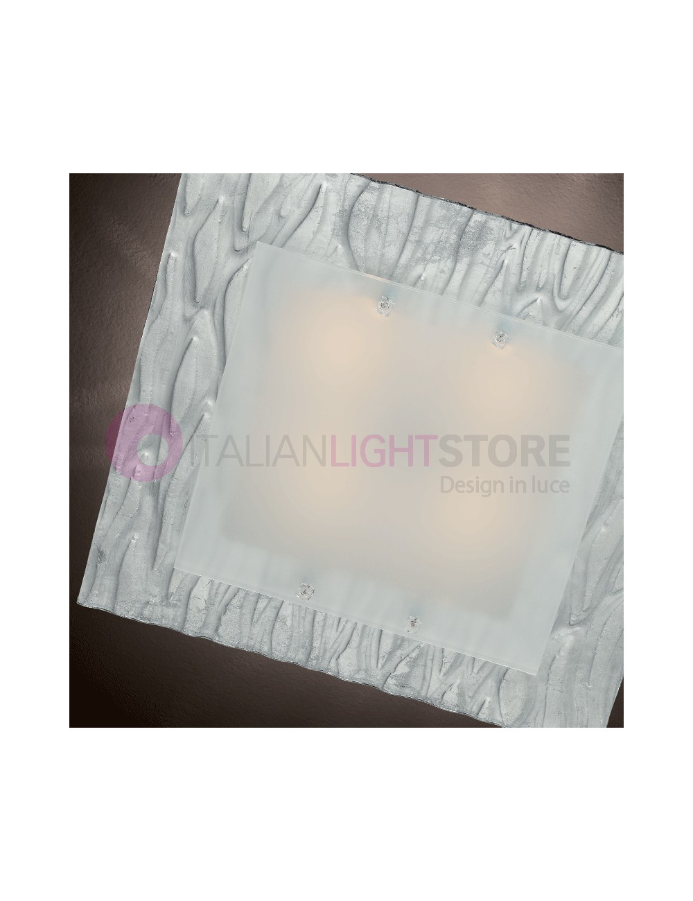 Rinde Deckenleuchte kronleuchter deckenleuchte Murano Glas 60x60 familamp