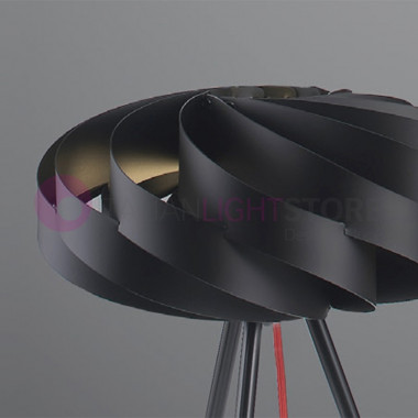 FLAT Lámpara de pie Lámpara de mesa Trípode Diseño moderno - Linea Zero