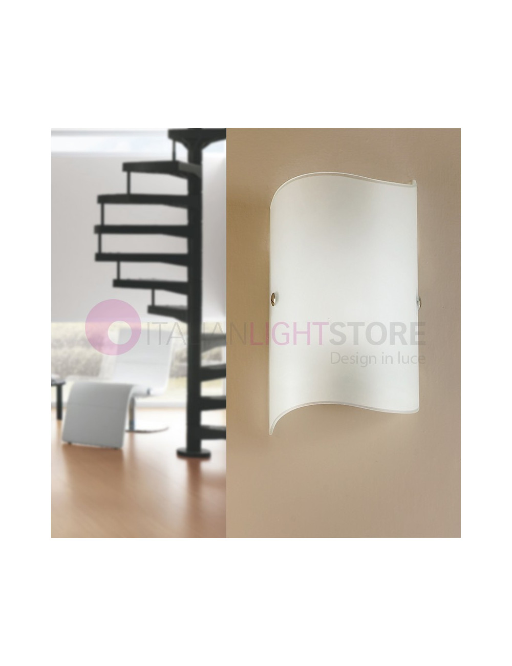 PASS Cuvato glass wall lamp Design Moderno| TWO P