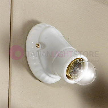 BELLAVISTA Lamp Wall Ceramic D. 10 Facing Down | Ceramiche Borso