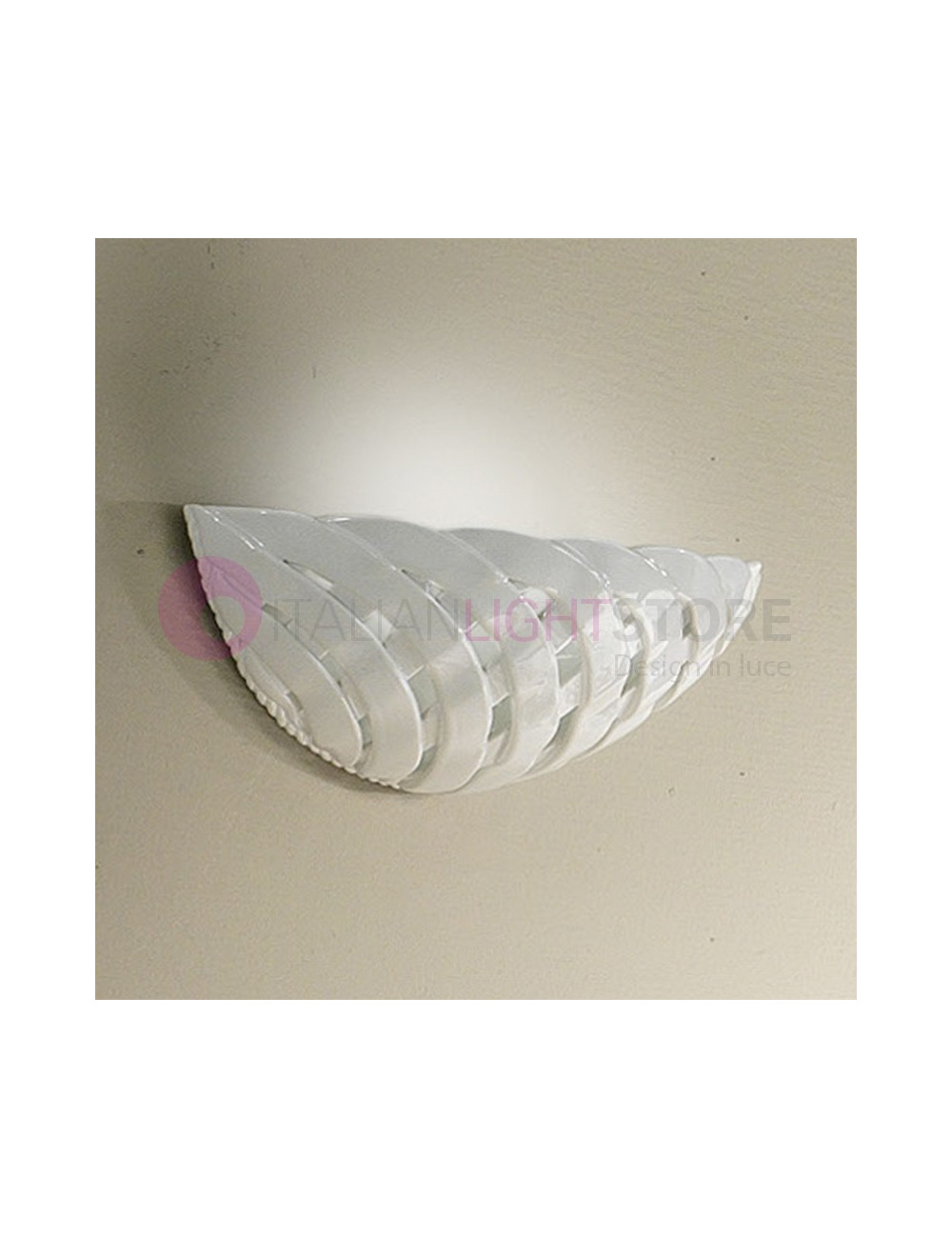 VIGNANOVA Mur-Lampe en Céramique D. 31 Rustique de Pays | Ceramiche Borso