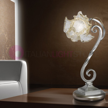 ROSE Moderne Lampe de Table en Fer Forgé | Bellart