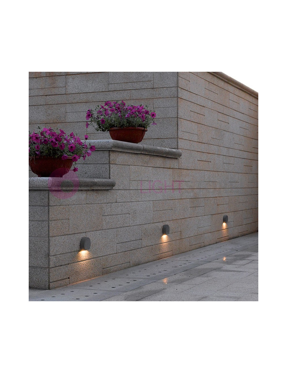 FERRERA Led Applique Murale Extérieure Design Moderne | Groupe Novolux