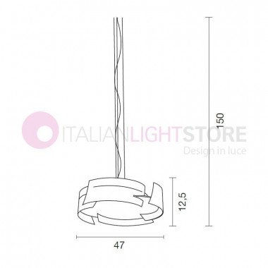 VULTUR Suspension Lampe de Cuisine D.47 Design Moderne | Selene