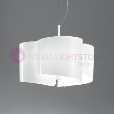 PAPIRO Suspension Lamp Extra Clear Crystal D.50 Modern Design | Selene