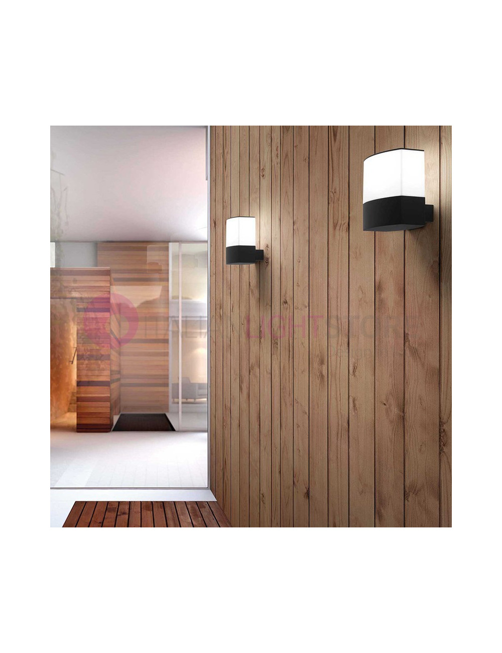 DATNA Lampe de Mur Extérieur Design Moderne | le Phare