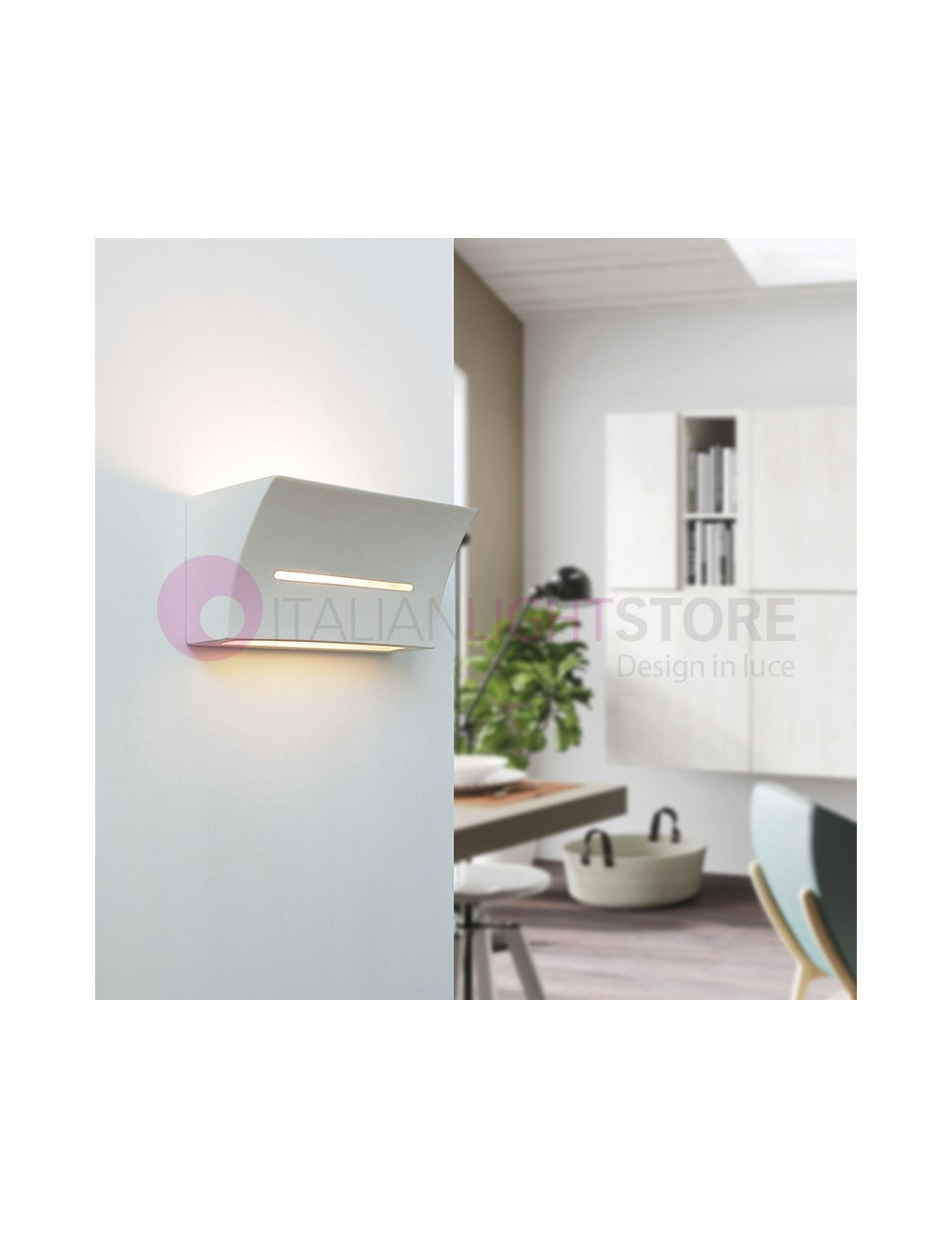 Ceramic Plaster Wall Lamp Washer Light Modern Design