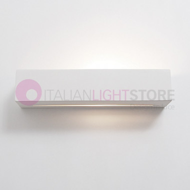 DAMASCO/40T applique lampada design moderno gesso pitturabile colorabile illuminazione online