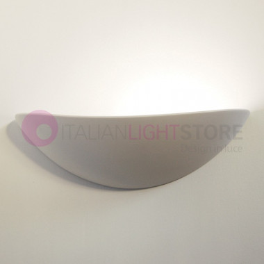 COMMA colorable decorable plaster wall lamp