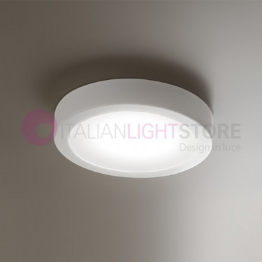 RING Plafonnier LED Moderne Blanc D.25 | Bague Antea Luce