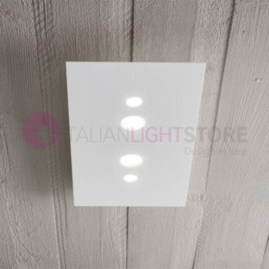 LOOP Plafoniera Lampada LED Moderna Bianco 40x20 | Loop Antea Luce