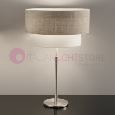 SAHARA Lampe de Table ombre double moderne | Antea Lumière