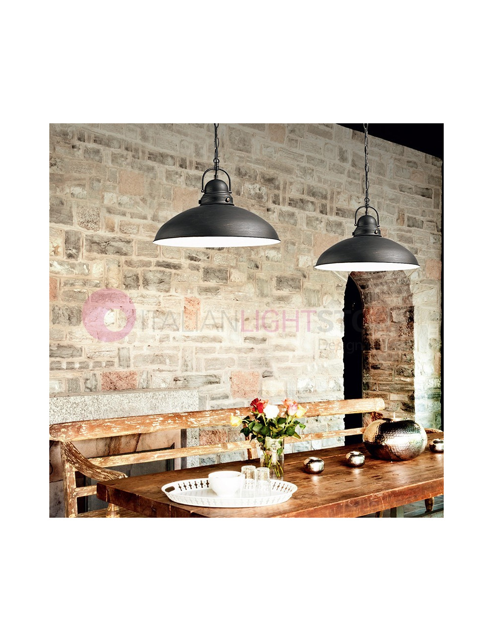 GRAFFY Lampada a Sospensione Moderna Stile Vintage Retrò | Perenz GRAFFY Lampada a Sospensione Moderna Stile Vintage Retrò | Perenz