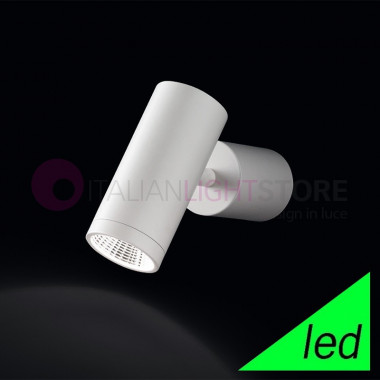 DAB Faretto orientabile bianco a LED Design Moderno | Perenz