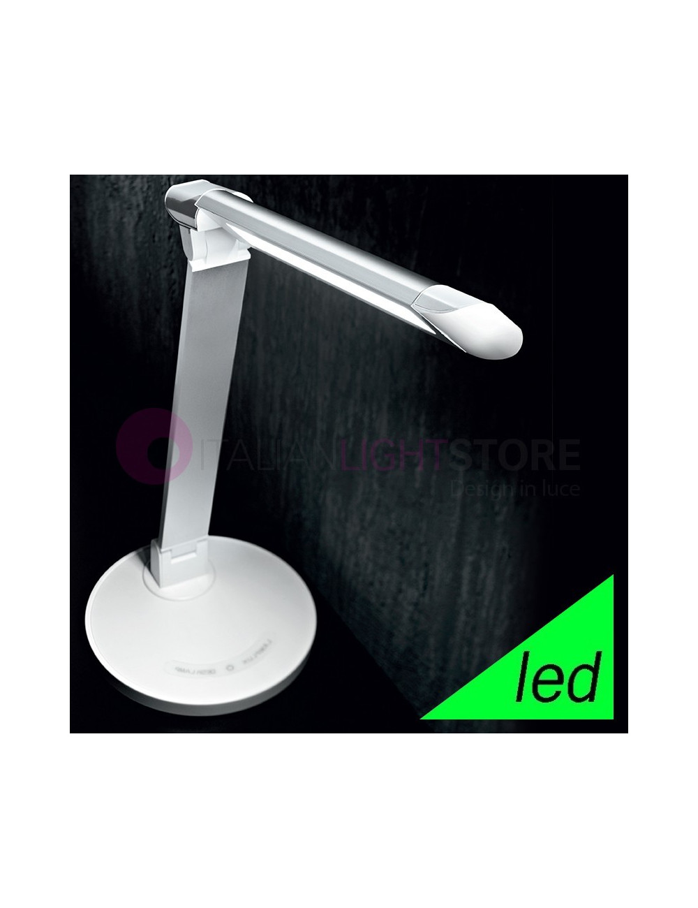 LAMPE DE TABLE LED DE TEMPS DE BUREAU EN ALUMINIUM DESIGN MODERNE | Perenz 6026B