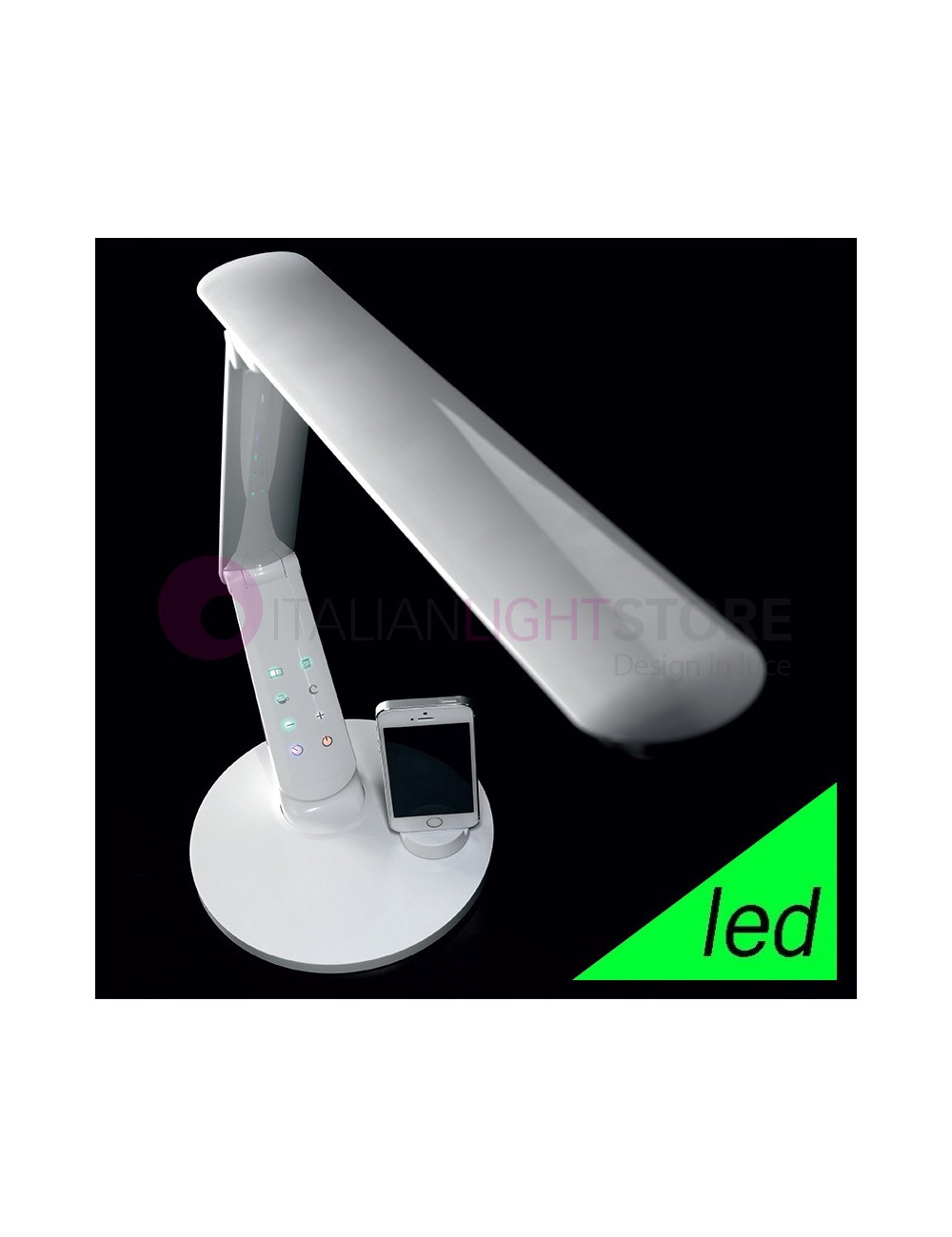 LAMPE DE TABLE LED DE TEMPS DE BUREAU avec port USB Design moderne | Perenz 6224B
