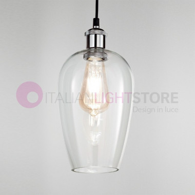 WIND Vintage lámpara colgante de vidrio soplado | Perenz