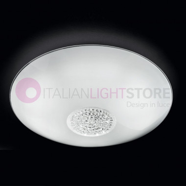 ARMONIA 6584BLN PERENZ Round LED ceiling lamp D50 glass with | crystals Perenz