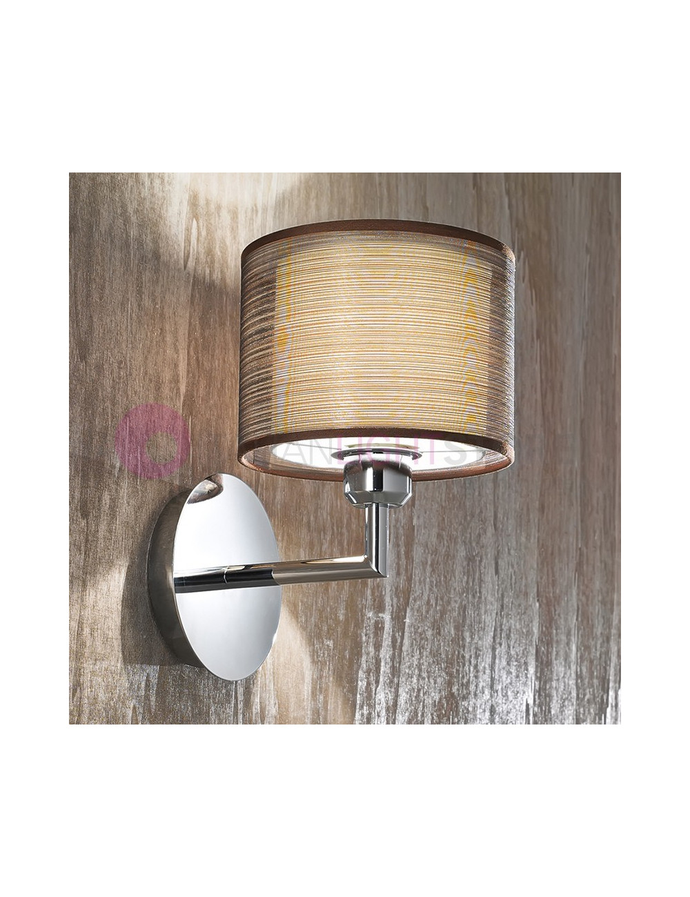 ITHACA Applique Modern with Double lamp Shade | Perenz