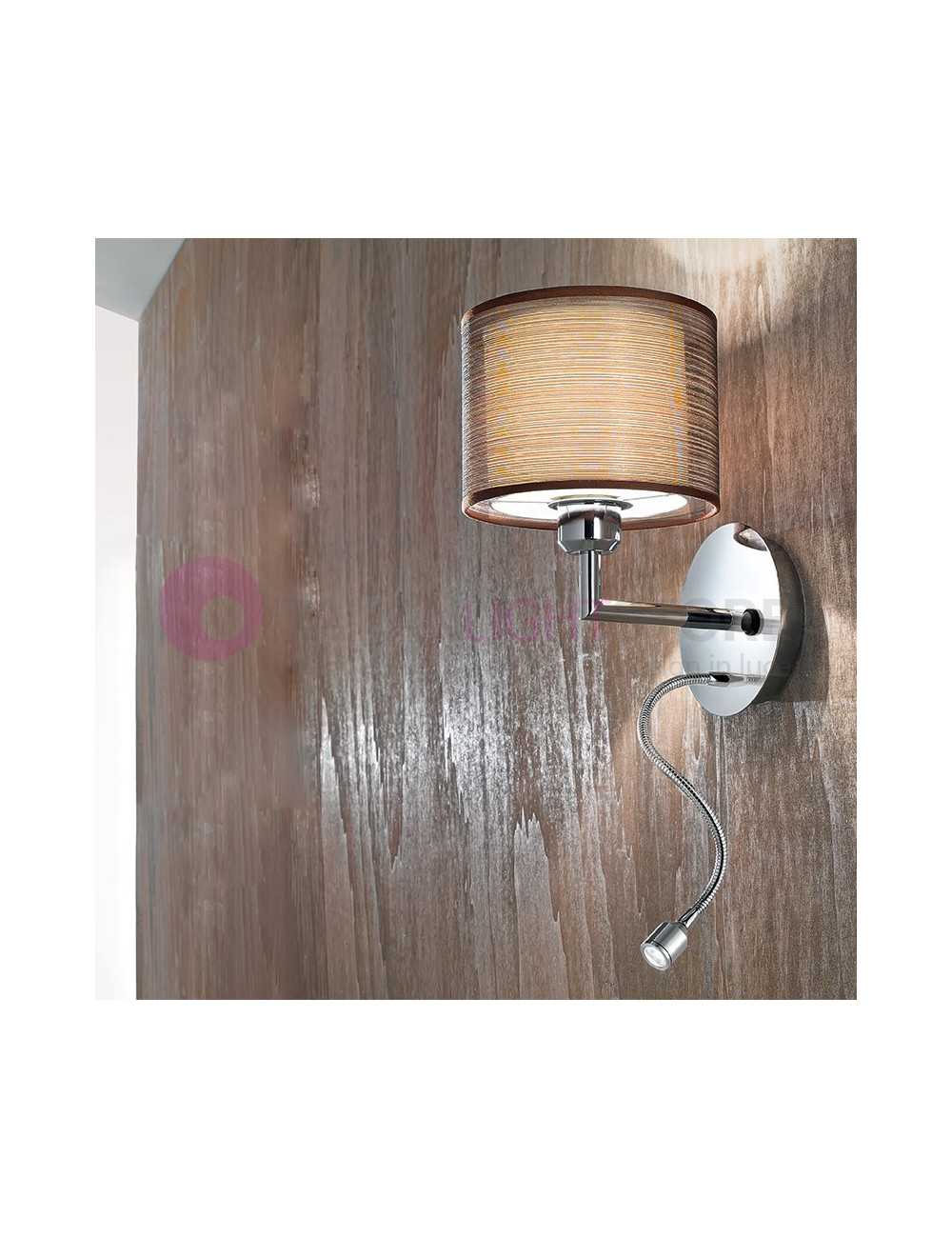 ITHACA Apliques Modernos Doble Sombra de Brazo Flexible de LED | Perenz 5977
