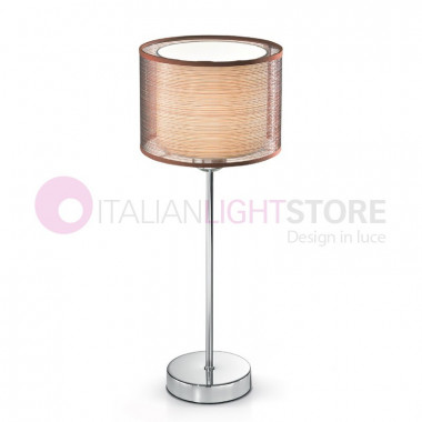 ITHACA lamp table lamp Table Modern with Double lamp Shade | Perenz