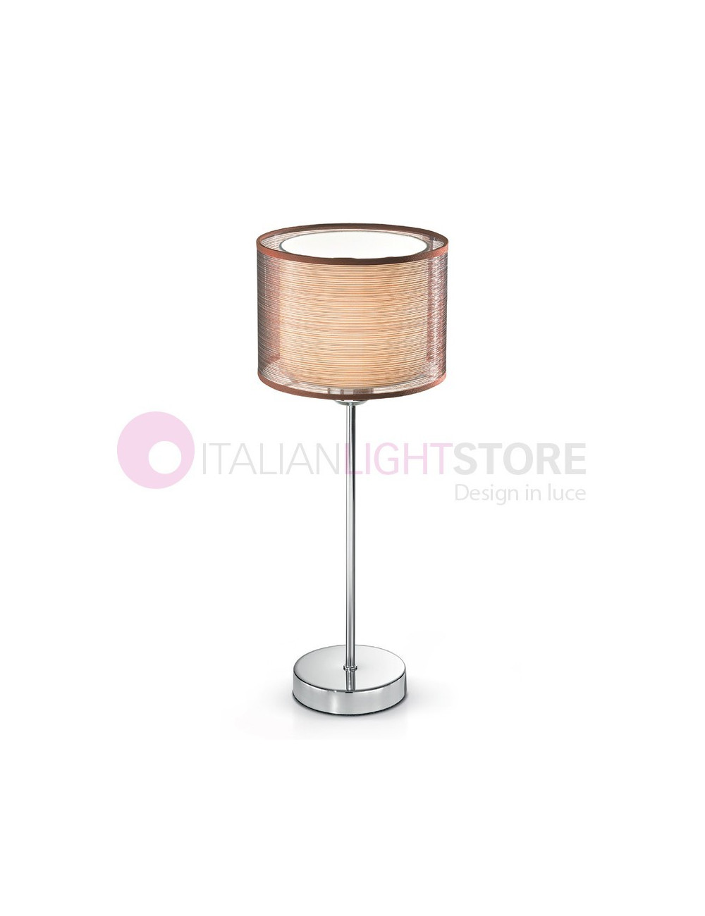 ITHACA lamp table lamp Table Modern with Double lamp Shade | Perenz