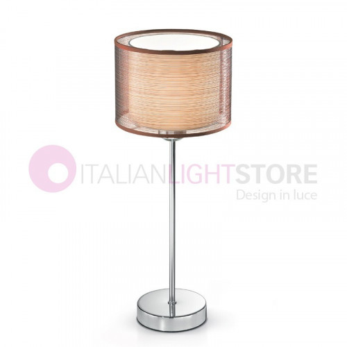 ITHACA lámpara de mesa lámpara de Mesa Moderna con Doble cortina de lámpara | Perenz 5974