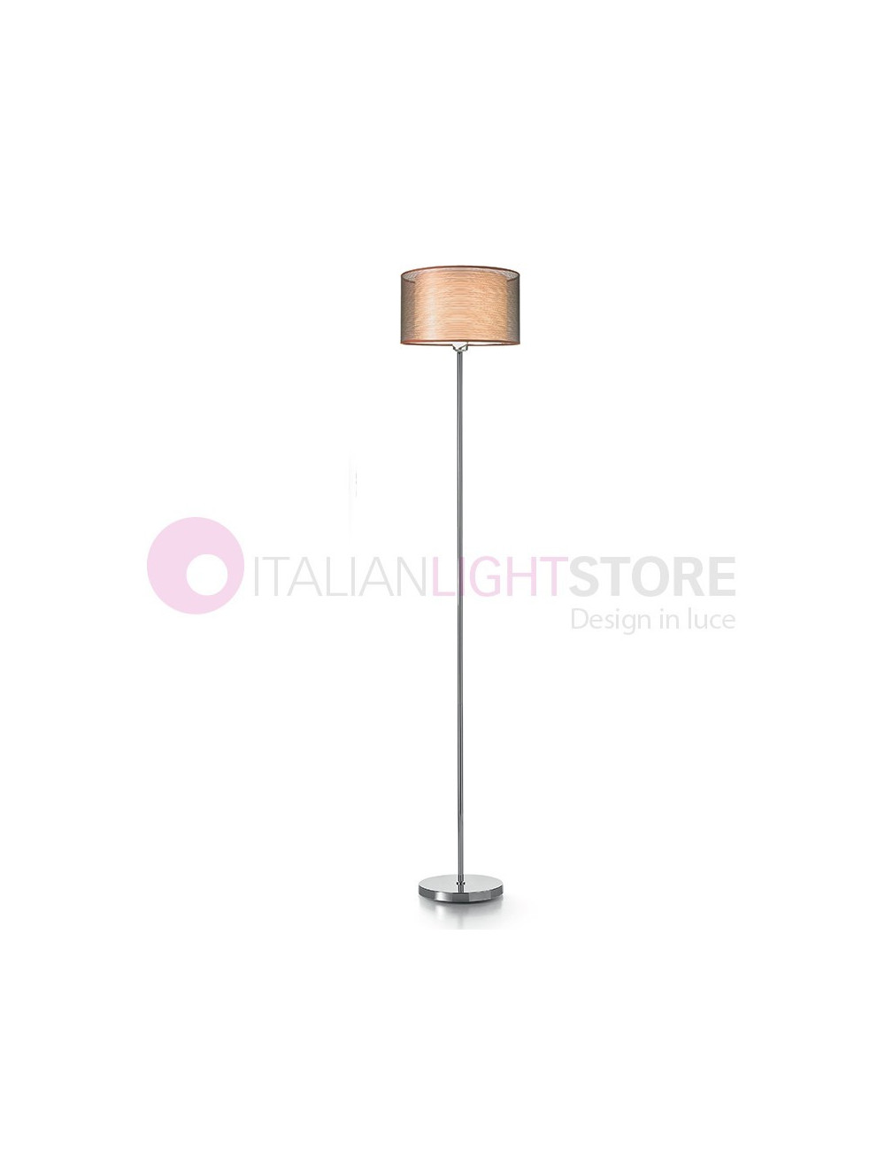 ITHACA Floor lamp floor Lamp Modern with Double lamp Shade | Perenz